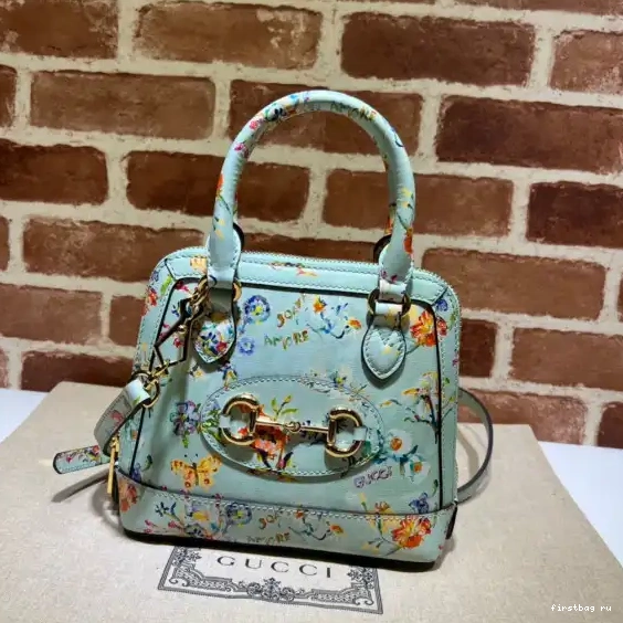 Firstbag ru mini bag Gucci 1955 handle Horsebit top 0626